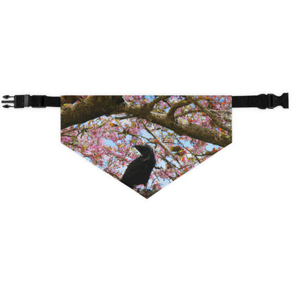 "A Blossoming Reflection" - The Alien Pet Bandana Collar