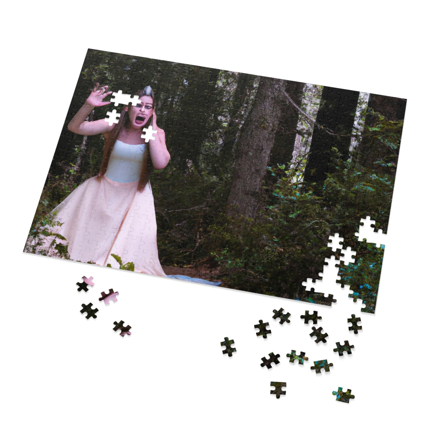 Lost Princess and the Dense Forest Tiara - The Alien Jigsaw Puzzle