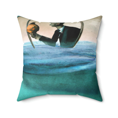 The Mystery of the Underwater Palace - The Alien Square Pillow