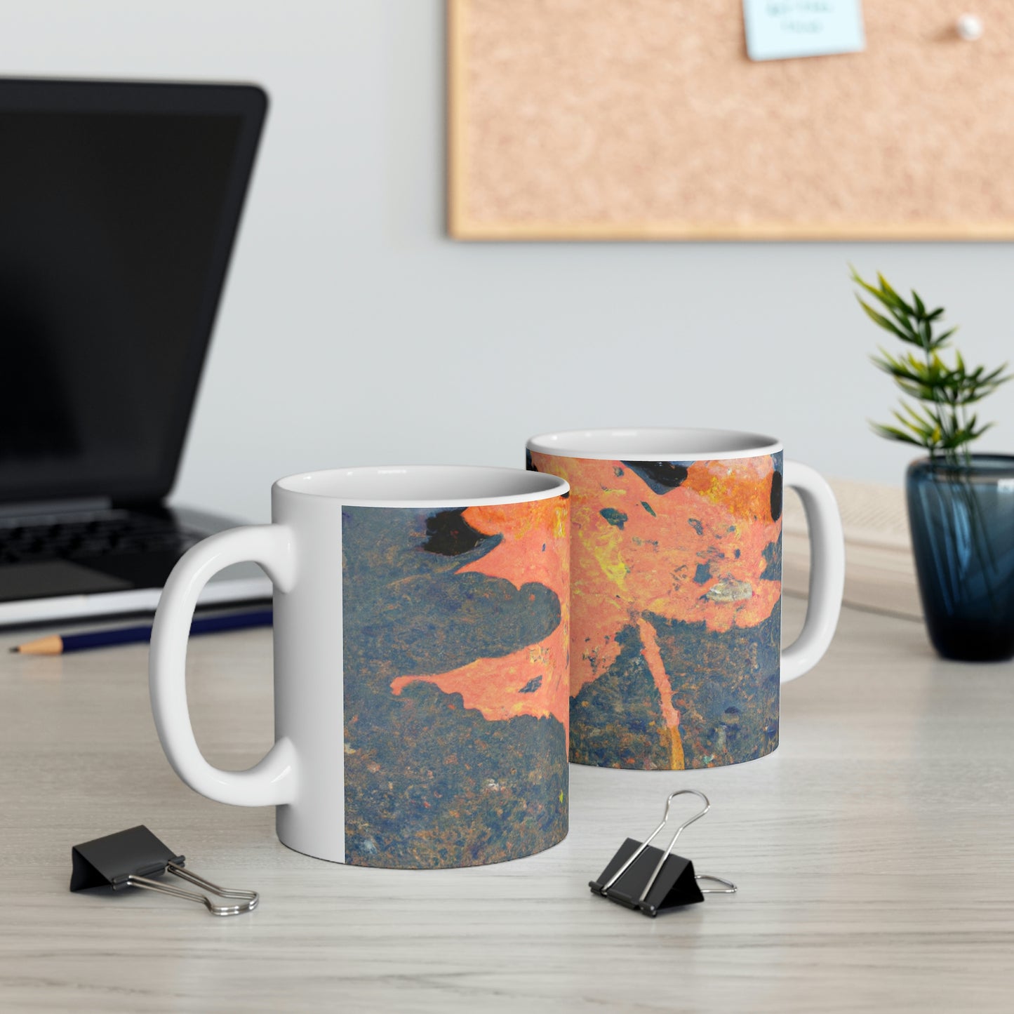 "Autumn Reflections" - The Alien Ceramic Mug 11 oz