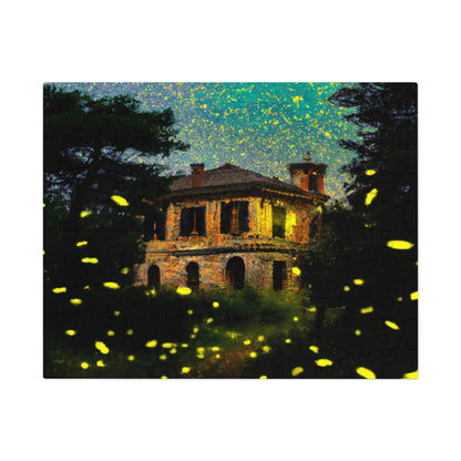 "A Shining Embrace of Fireflies" - The Alien Jigsaw Puzzle