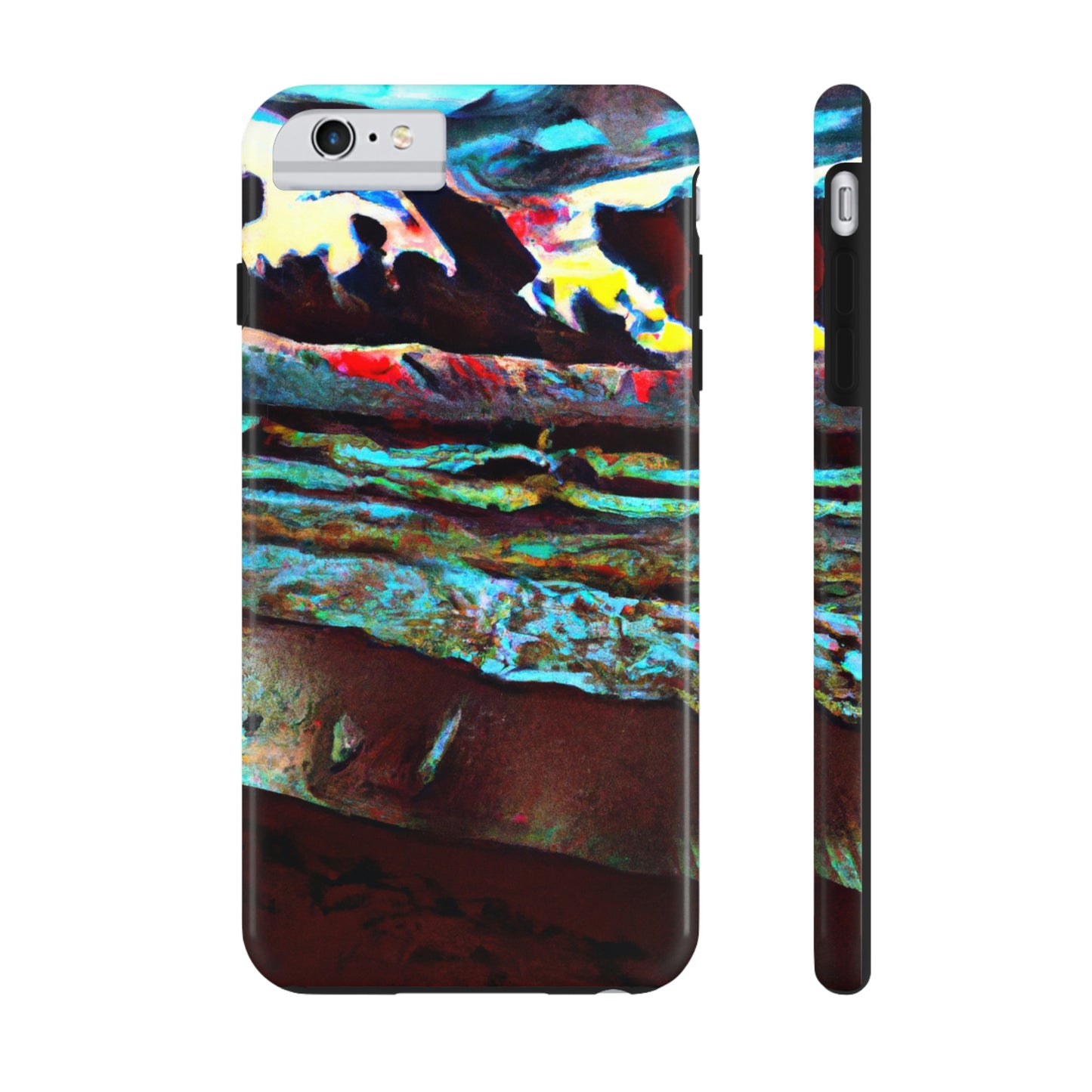 "Dusk at Sea: A Tempestuous Gathering" - The Alien Tough Phone Cases