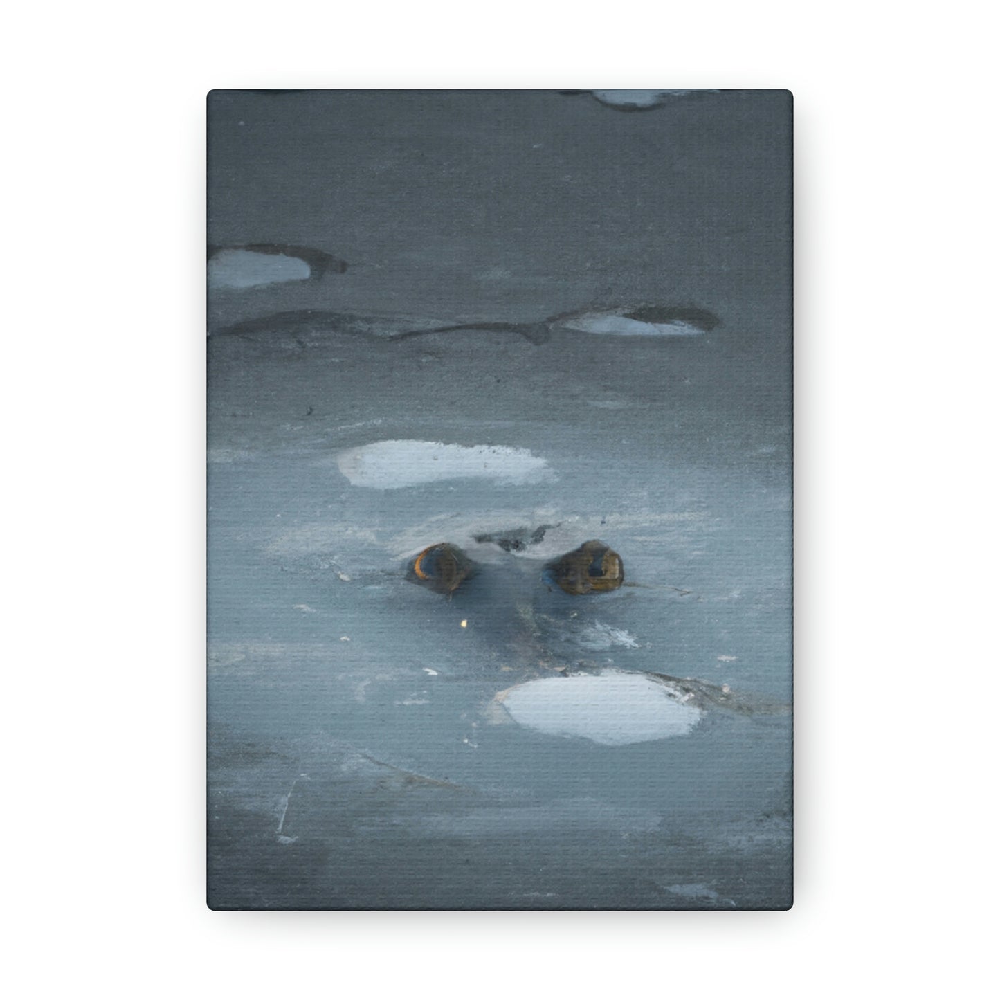 "The Frozen Lake Lurker" - Die Alien-Canva