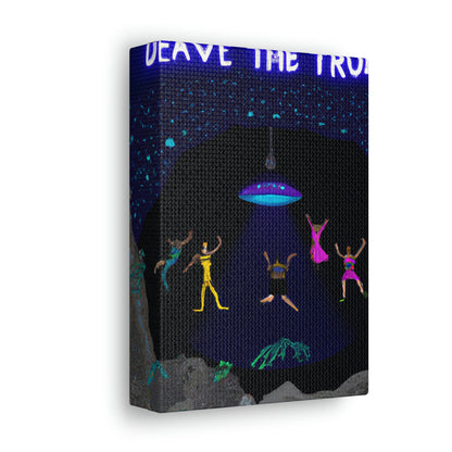 "Una fiesta submarina maravillosa" - The Alien Canva