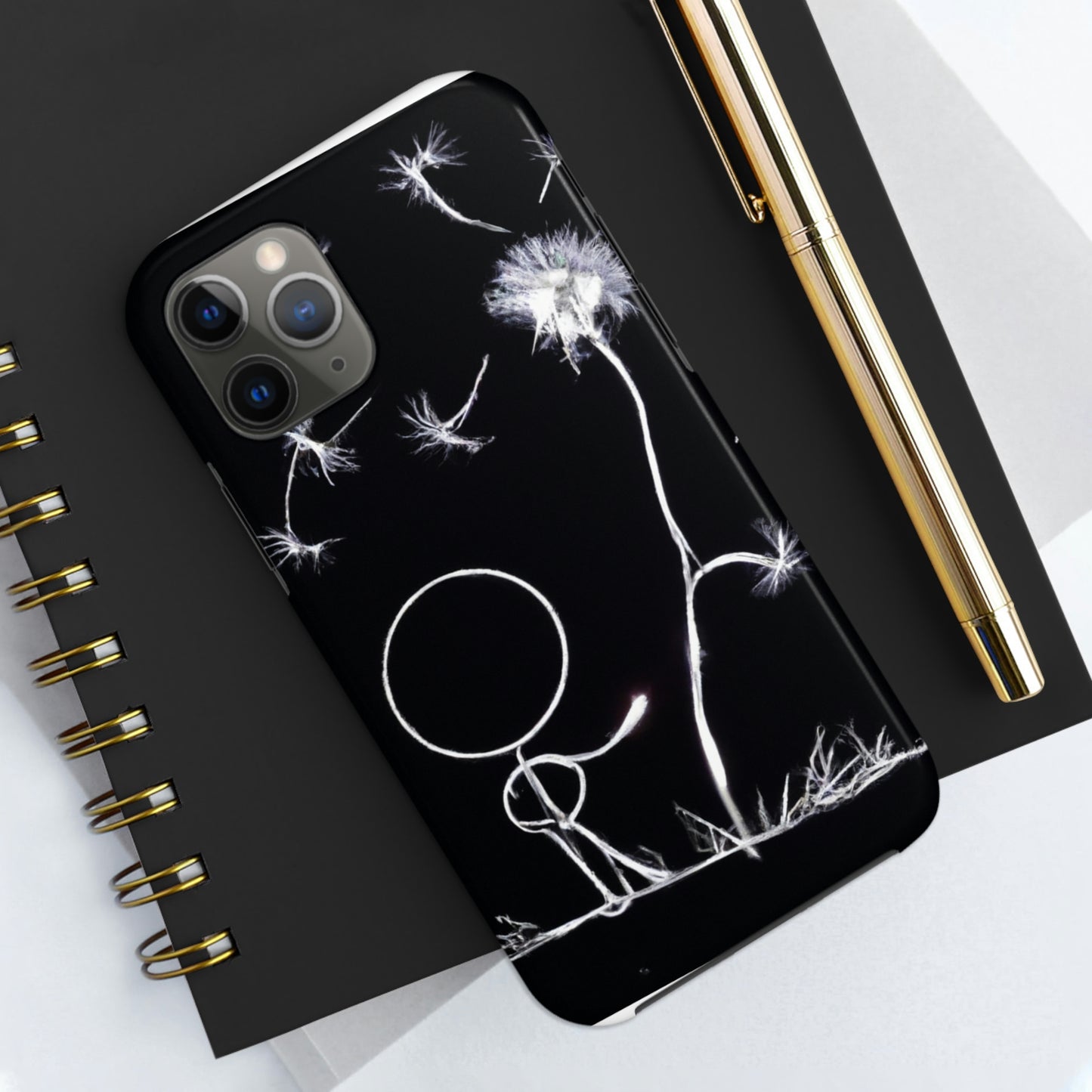 „A Dandelion Flicker in the Midnight Breeze“ – The Alien Tough Phone Cases