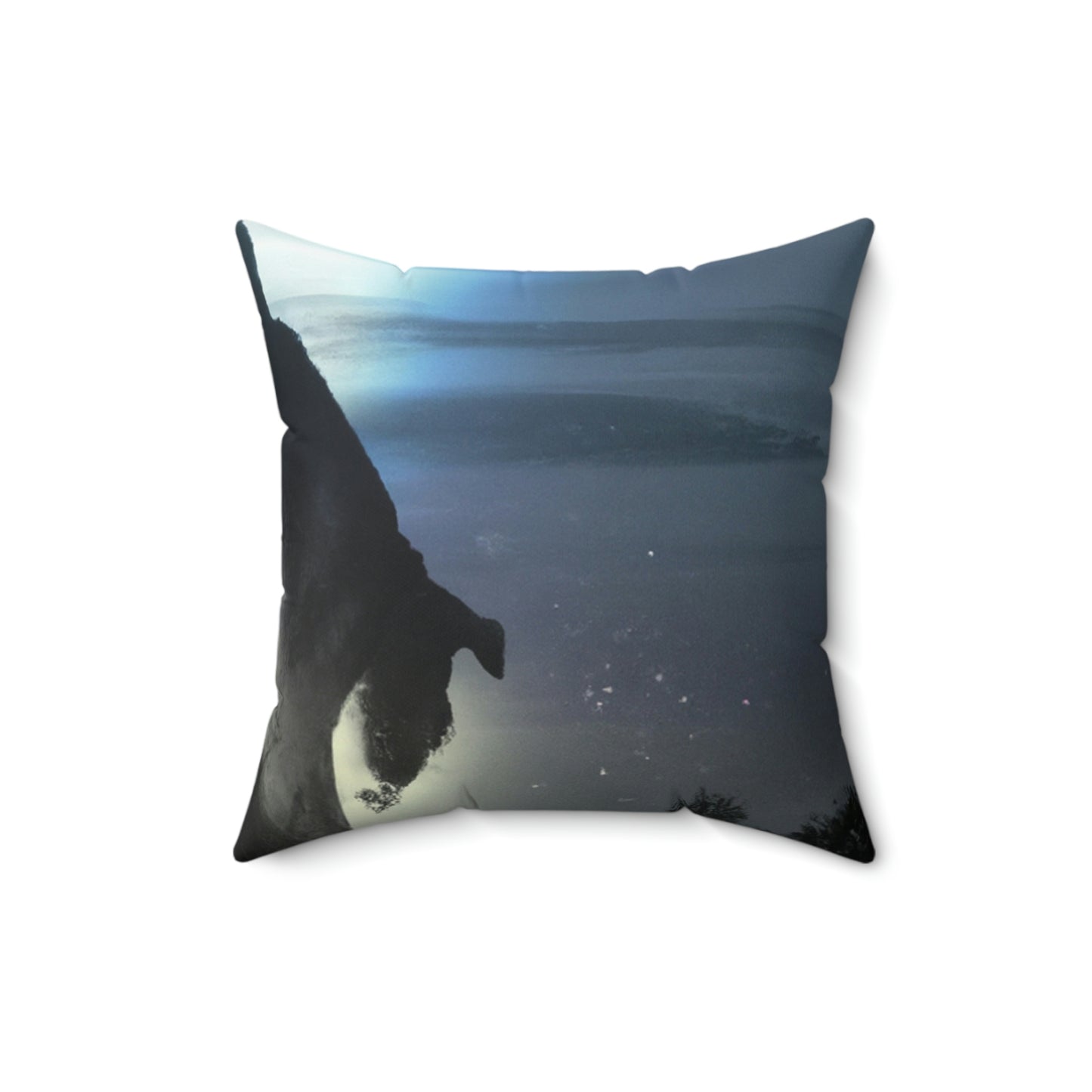 "The Shadow of the Moonlit Night" - The Alien Square Pillow