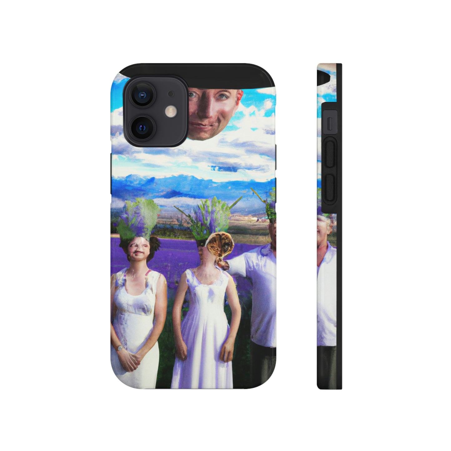 "Lavender Family Reunion: A Blooming Celebration" - The Alien Tough Phone Cases