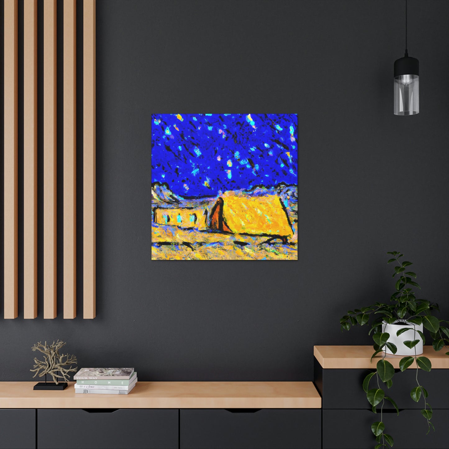 "Enchanted Sands of the Night Sky" - The Alien Canva