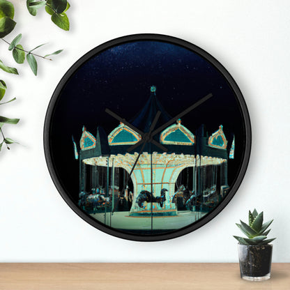 "A Lonesome Carousel Under Shining Stars" - The Alien Wall Clock