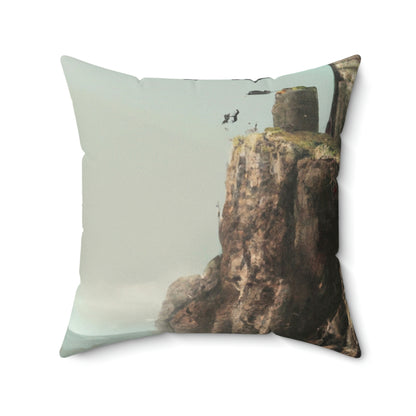 "The Reawakening of the Forgotten Kingdom" - The Alien Square Pillow