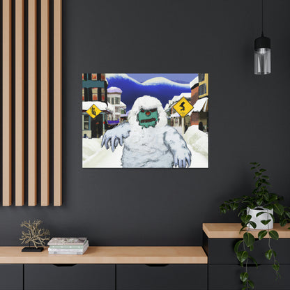 Frozen Terror: The Abominable Snowman's Reign - The Alien Canva