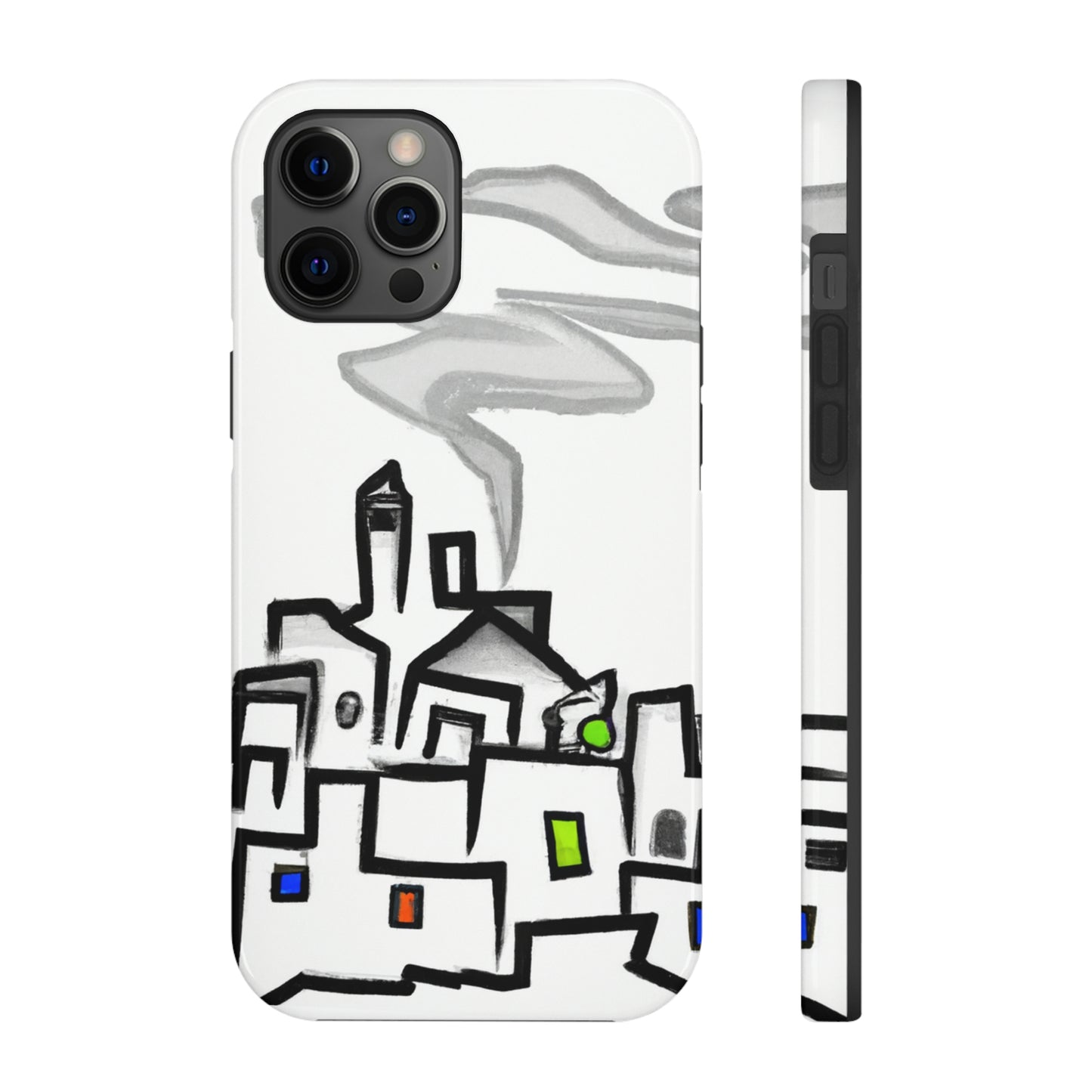 The City In The Mist - The Alien Tough Phone Cases