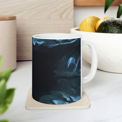 "Escape from the Icy Depths" - The Alien Ceramic Mug 11 oz