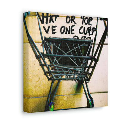 "The Shopping Cart of Hope" - The Alien Canva