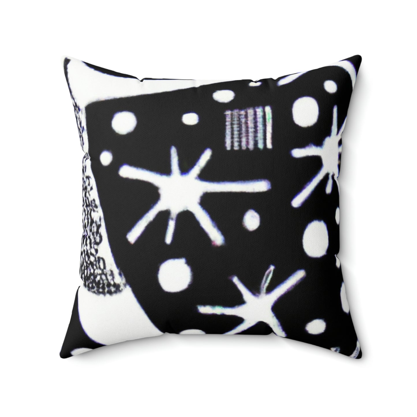 "Dancing Among the Galactic Light" - The Alien Square Pillow