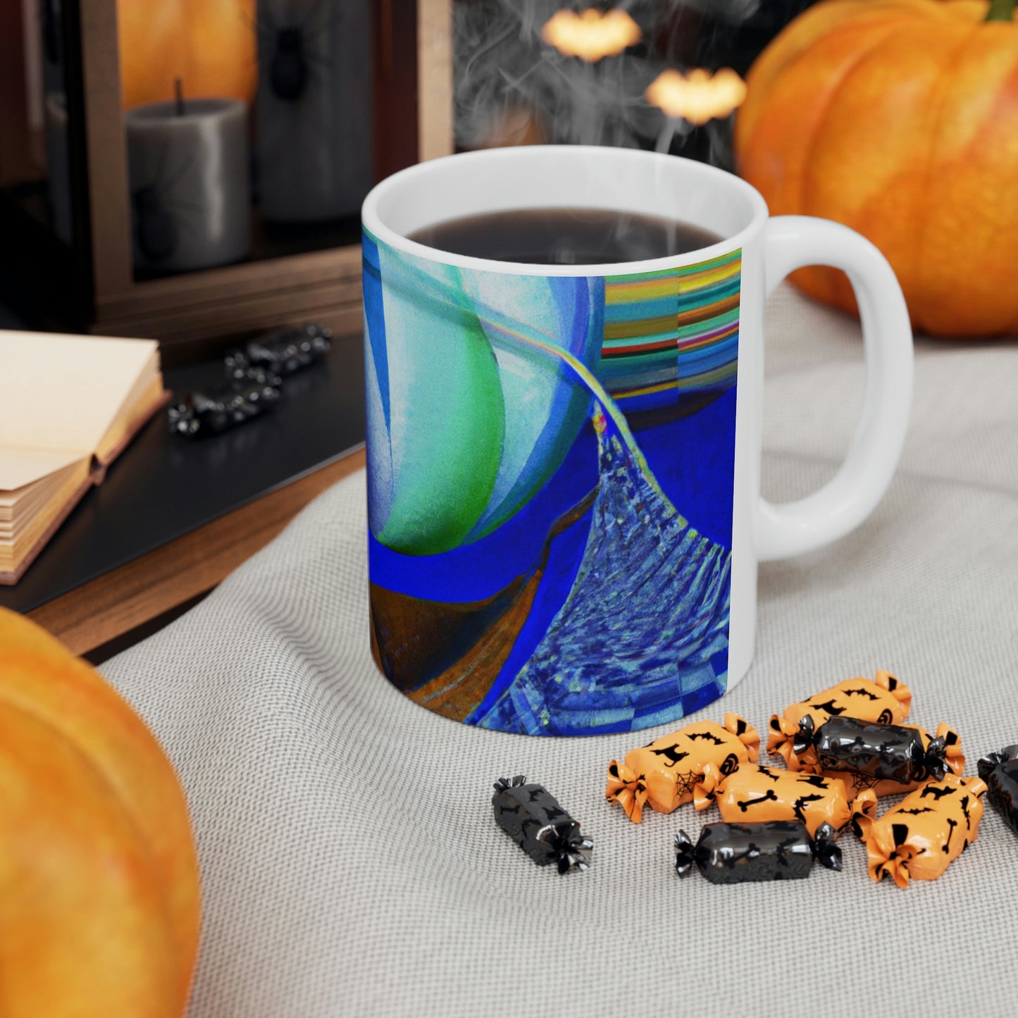 "Drifting: A Father and Son's Voyage Through Life" - The Alien Ceramic Mug 11 oz