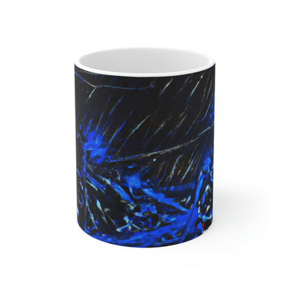 "A Blazing, Empty Night" - Taza de cerámica The Alien 11 oz