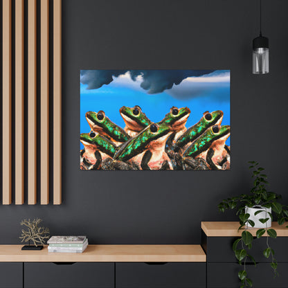 "A Frog Chorus in the Thunderstorm" - The Alien Canva