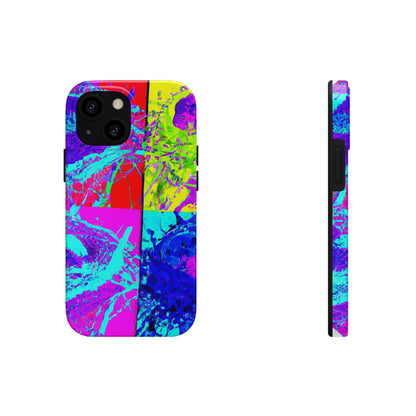 "Ein Regenbogen aus gefiederten Freunden" - Die Alien Tough Phone Cases