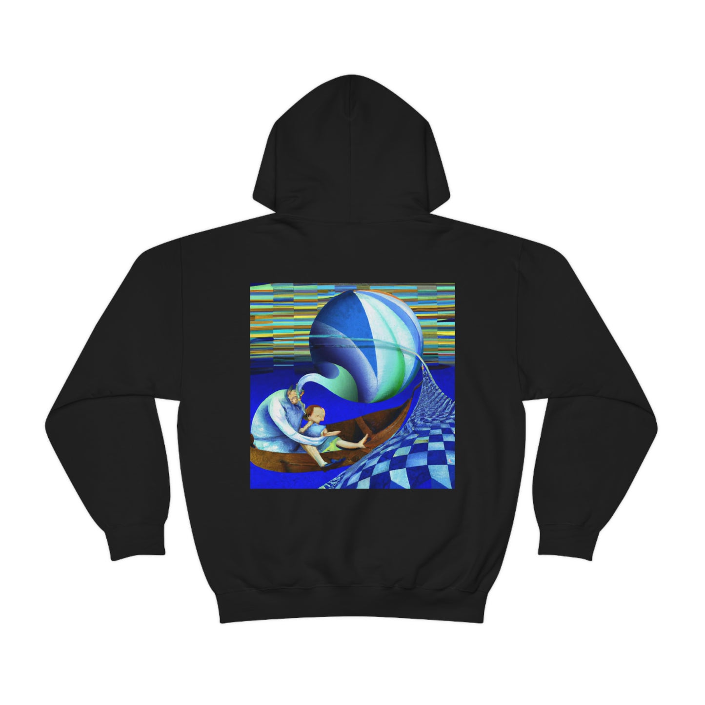 „Drifting: Die Reise eines Vaters und seines Sohnes durch das Leben“ – The Alien Unisex Hoodie