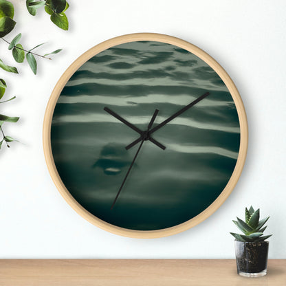 "Hidden Depths". - The Alien Wall Clock