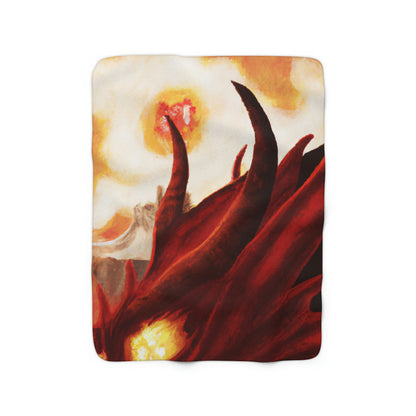 The Crimson Scourge of the Kingdom - The Alien Sherpa Fleece Blanket