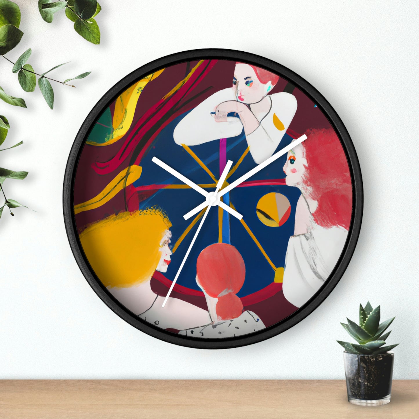 The Enchanted Amusement Park - The Alien Wall Clock