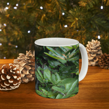 "Guardian of the Secret Garden" - The Alien Ceramic Mug 11 oz