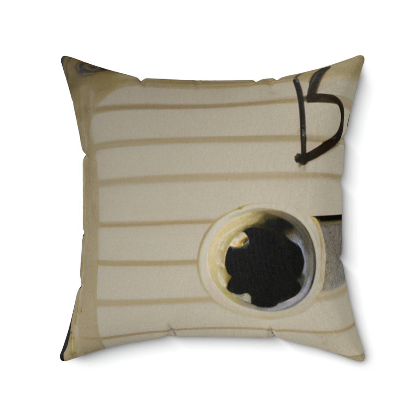 "A Tale of Taped Secrets" - The Alien Square Pillow