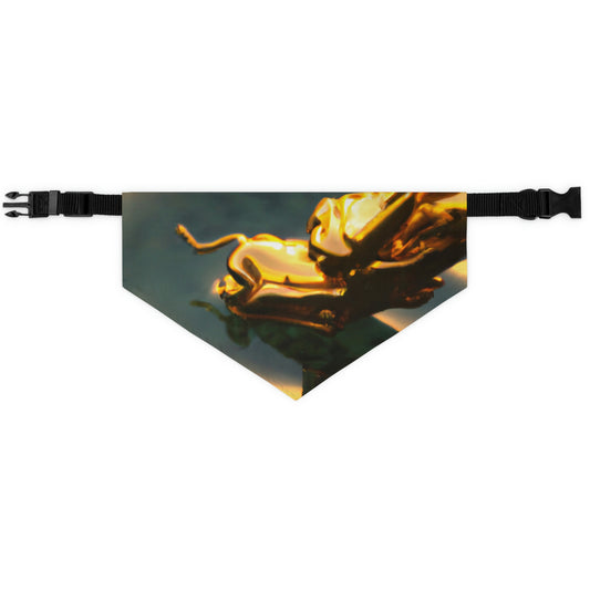 "Absteigender Drache" - Das Alien Pet Bandana Halsband