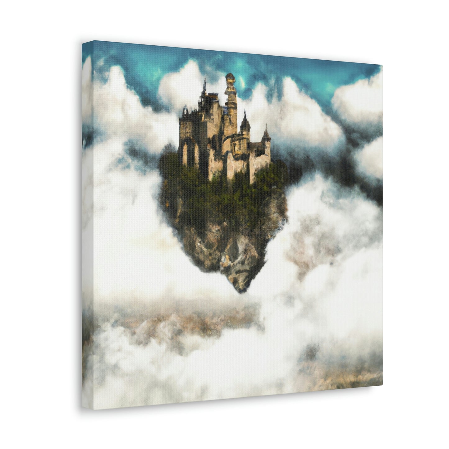 Mystic Castle in the Sky - The Alien Canva