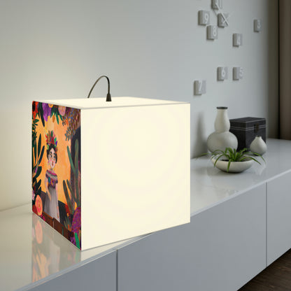 "A Child's Unexpected Enchanted Journey" - The Alien Light Cube Lamp