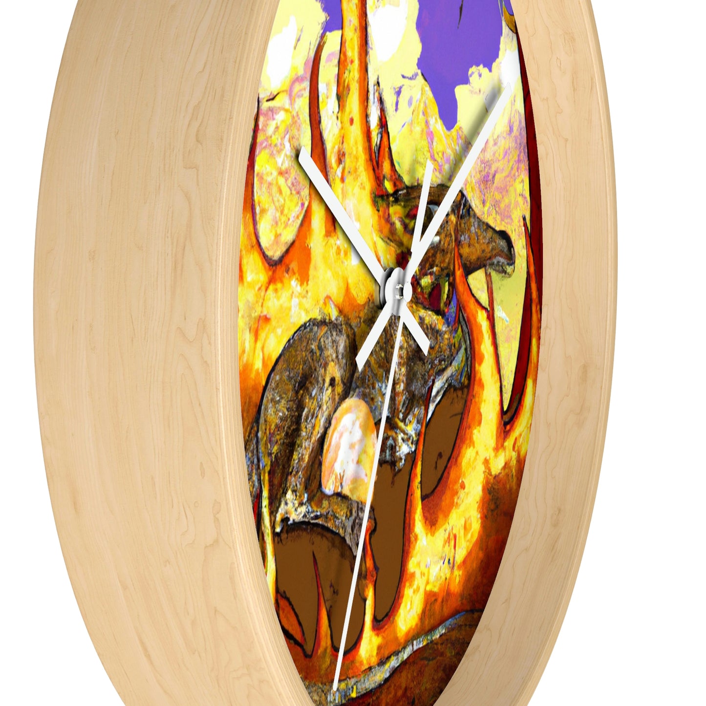 "A Slumbering Dragon in an Infernal Embrace" - The Alien Wall Clock