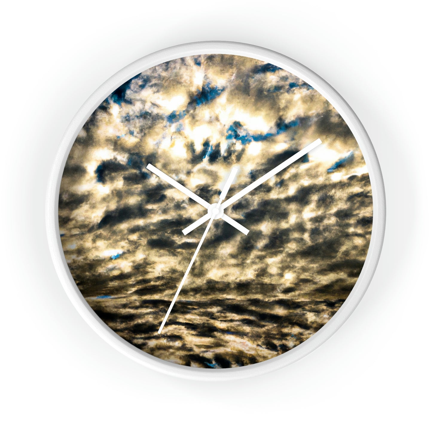 "A Reflection of Celestial Mirage". - The Alien Wall Clock