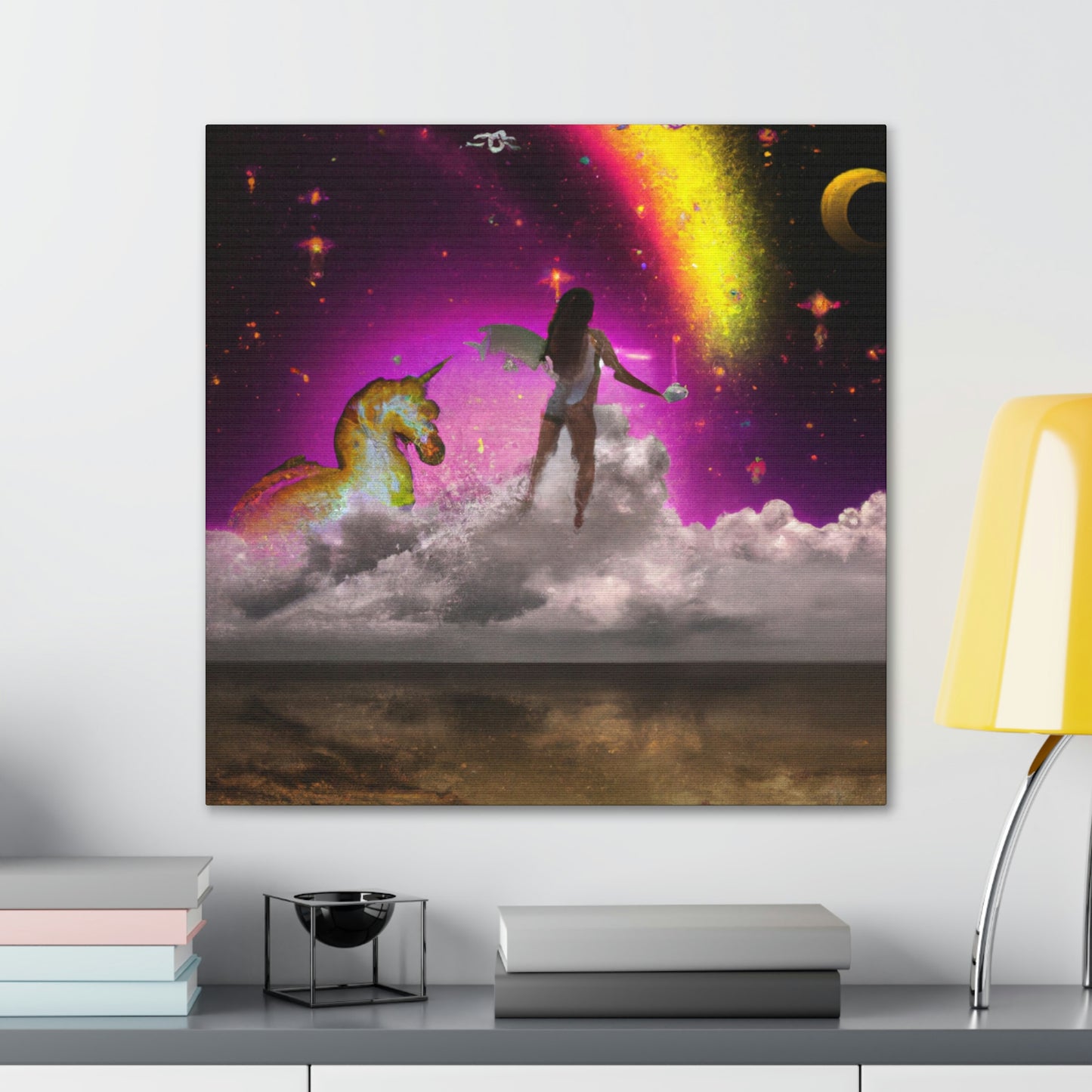 "Dreamscape: A Dream-Inspired Art Piece" - The Alien Canva