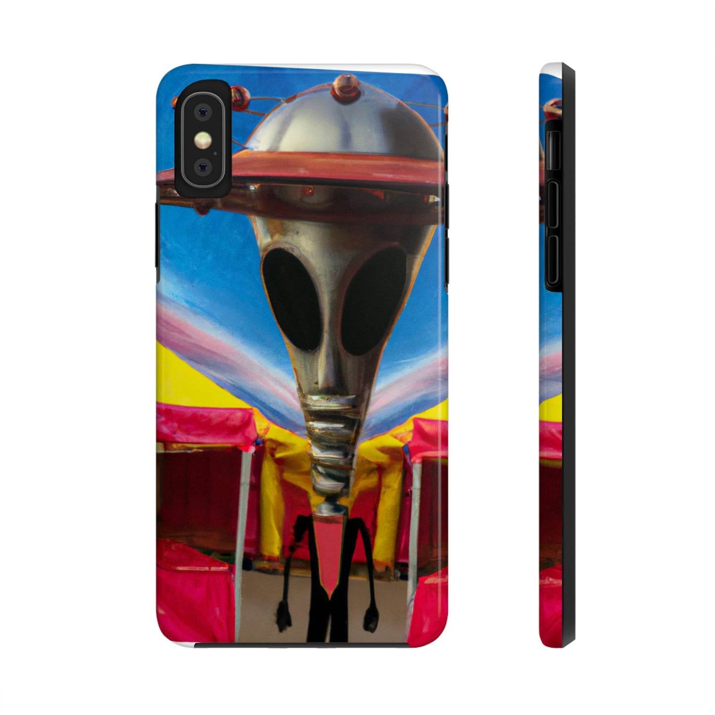 "Fair Invaders: A Cosmic Crash Course" - Las fundas para teléfonos Alien Tough