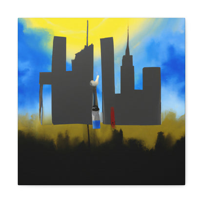 "Cityscapes in a Changing Climate" - Canvas