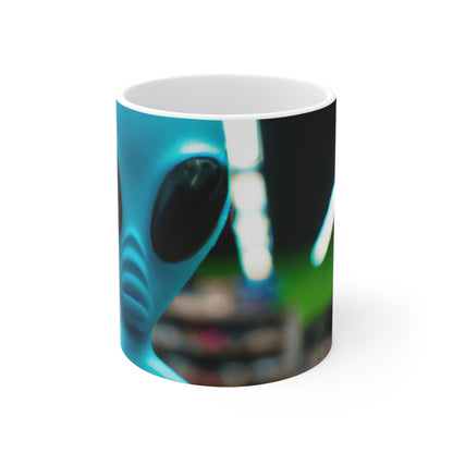 "Lost in Toyland" - The Alien Ceramic Mug 11 oz