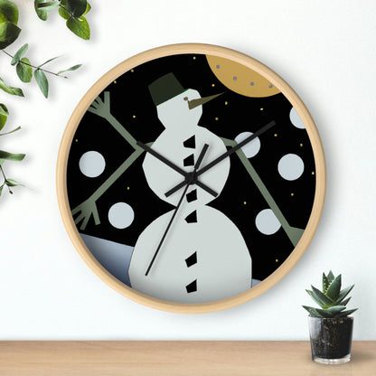 "A Winter Night's Wish" - The Alien Wall Clock