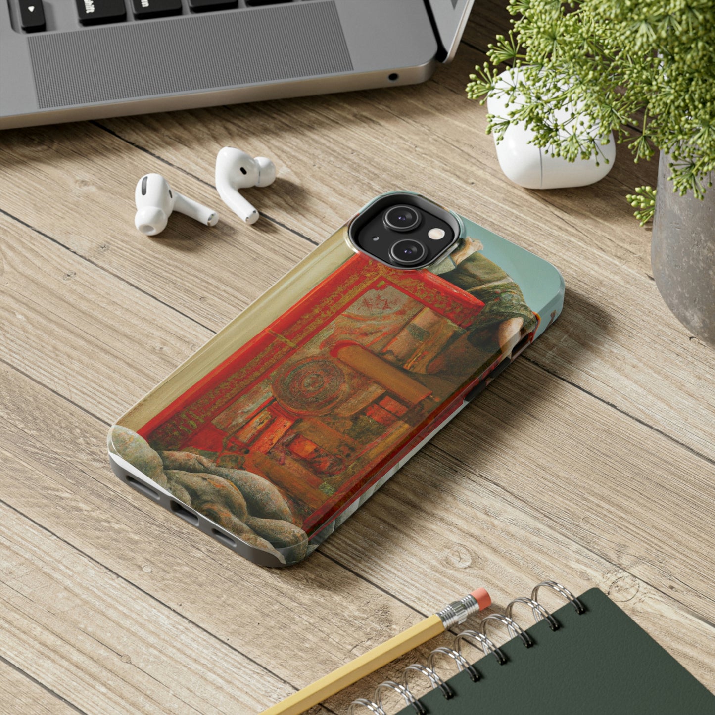 "Cradled by Knowledge" - The Alien Tough Phone Cases