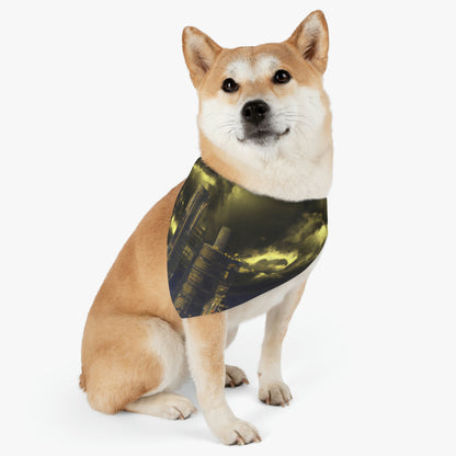 The Utopian Citadel in the Dystopian Tempest - The Alien Pet Bandana Collar