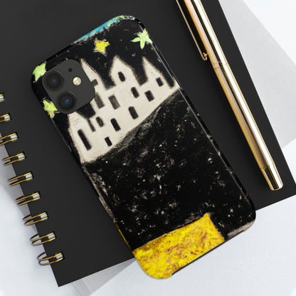 "Cosmic Oasis: A Journey to a Floating City Amid the Sea of Stars" - The Alien Tough Phone Cases