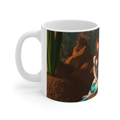 "Mermaid in the Mirage" - The Alien Ceramic Mug 11 oz