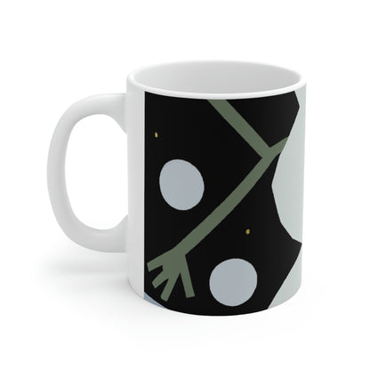 "El deseo de una noche de invierno" - Taza de cerámica The Alien 11 oz