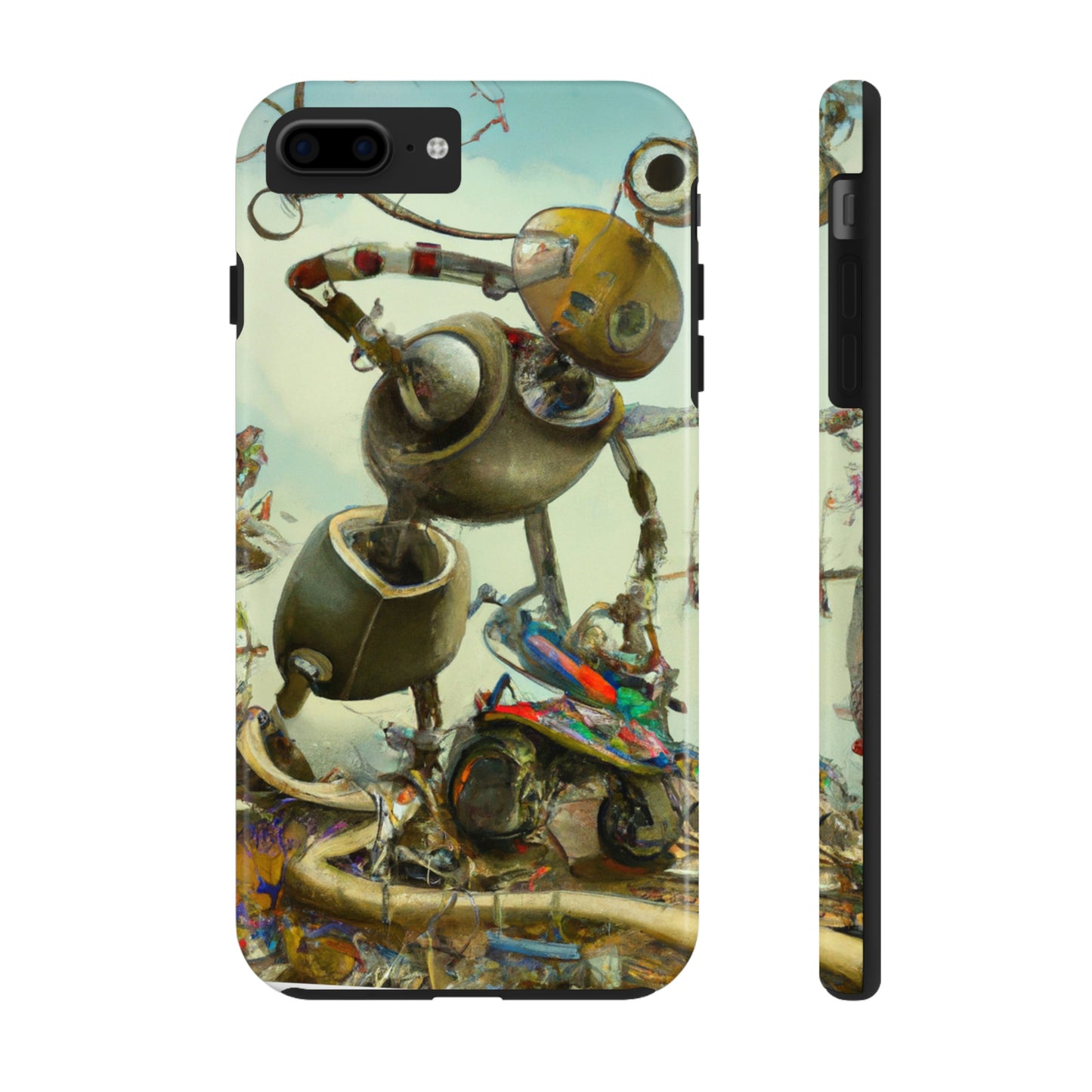 Roboter verjüngt die Wildnis - Die Alien Tough Phone Cases