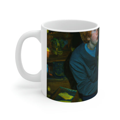 The Attic's Secrets: A Tale of Magic and Redemption - The Alien Taza de cerámica 11 oz