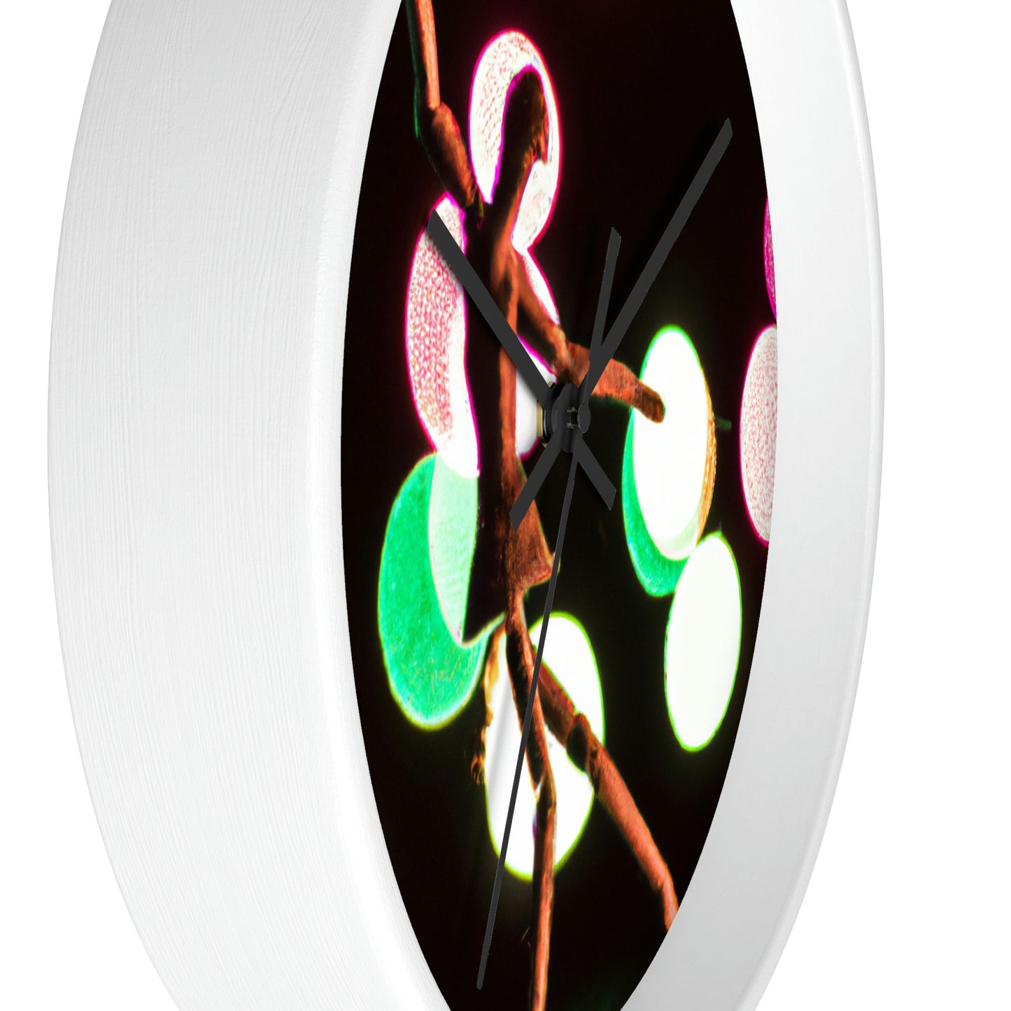 "Dancing in a Starry Shower". - The Alien Wall Clock