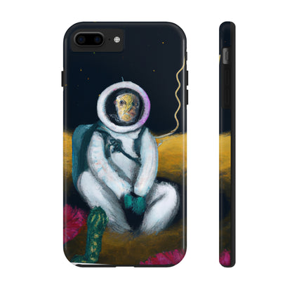 "Alone in the Dark: A Solitary Astronaut's Survival" - The Alien Tough Phone Cases