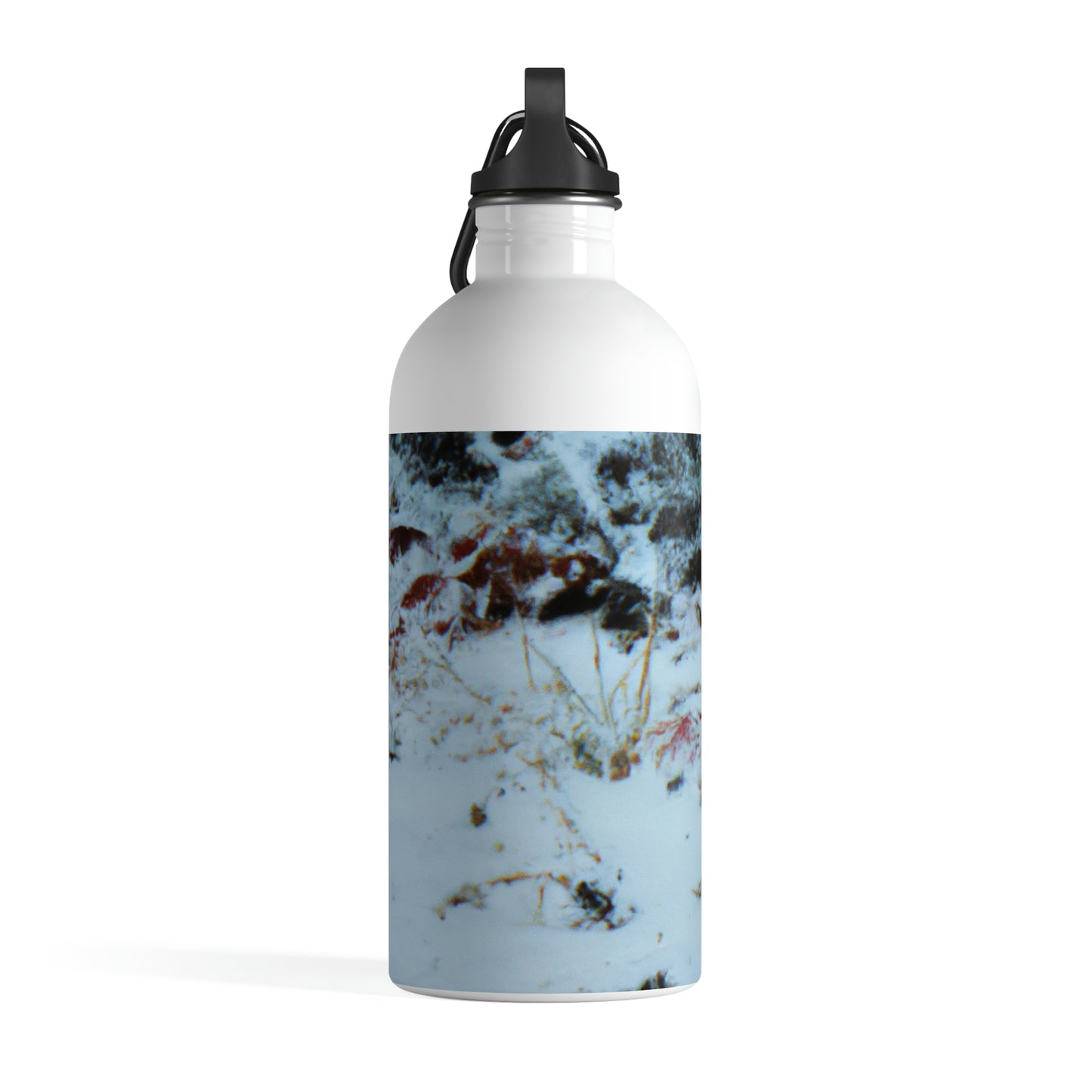 "Brave Kitten in the Frozen Storm" - The Alien Stainless Steel Water Bottle