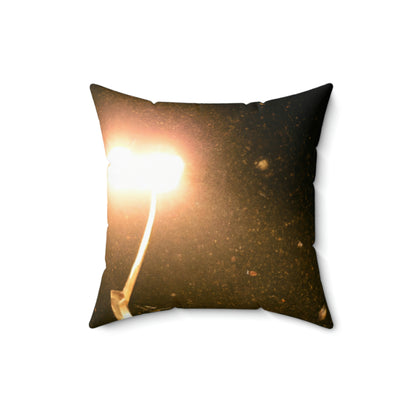 Winter's Lonely Lullaby - The Alien Square Pillow